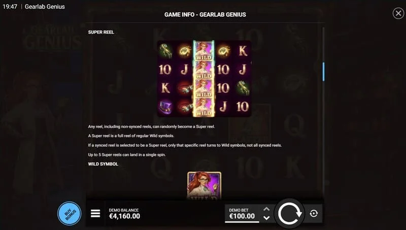 Gearlab Genius - et 5x4-nett med aktive multiplikatorer over vertikalene